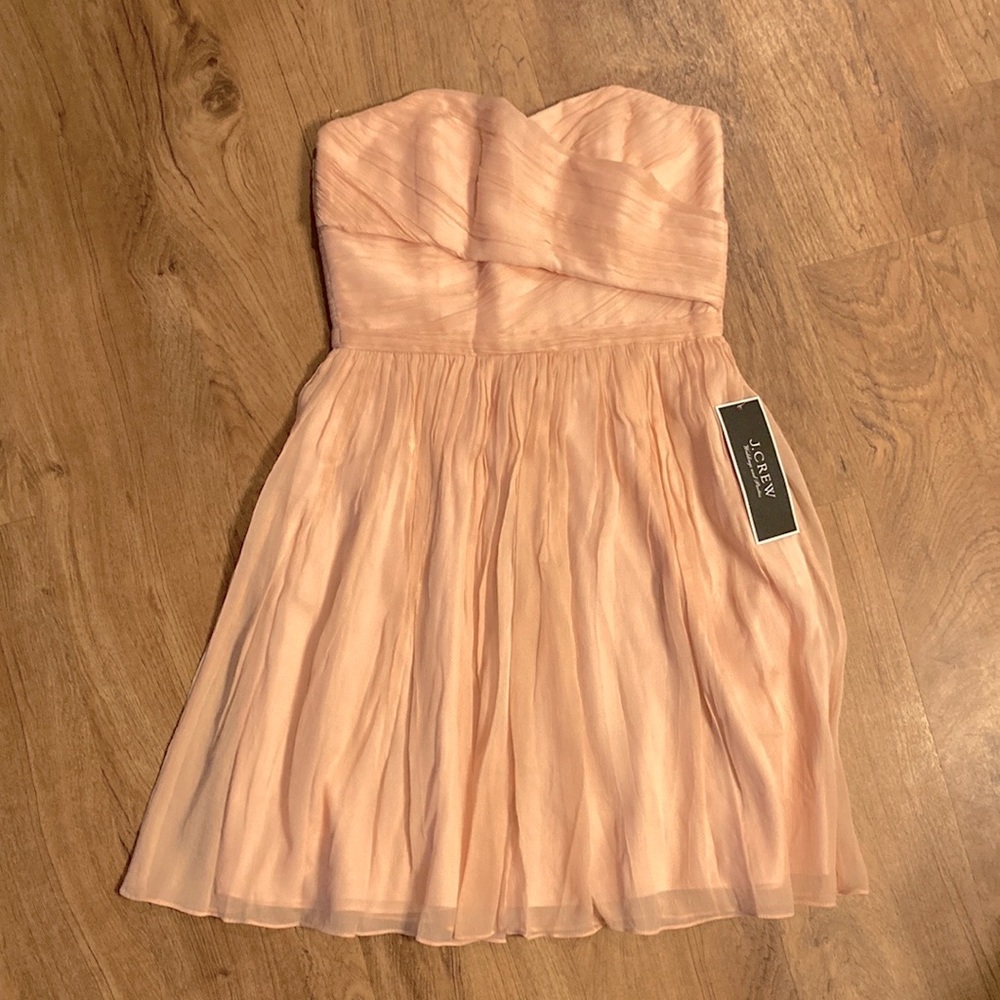 J Crew Strapless Dress size 4